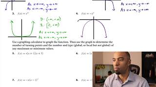 Graphing Polynomial Functions in Factored Form practice problems [upl. by Aerdnod]