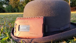 Awesome Review of TRAYVAX ASCENT minimalist wallet [upl. by Kennie]