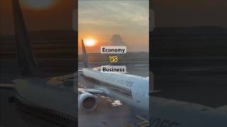 Economy vs Business Class  what is the difference  Singapore Airlines B7378 flightreview [upl. by Flem508]