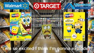 Spongebob Popsicles and Minions Popsicles Review [upl. by Olegnad]