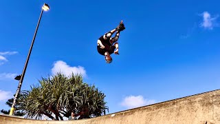 CRAZY SCOOTER TRICKS AT THE SKATEPARK [upl. by Ferde]