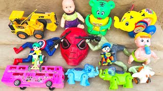 gadi wala cartoon  toy helicopter ka video  tractor truck dumper jcb 221 dollar investment 2 [upl. by Armillas]