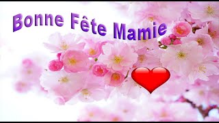 bonne fête mamie 💗🌹🌹🌹💗🎹🎼 fête des grands mères 💗🌹🌹🌹🌹🌹 [upl. by Douty]