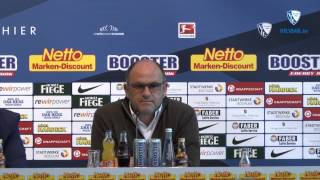 Pressekonferenz vor dem Spiel VfL Bochum 1848  1 FC Union Berlin [upl. by Urbas]