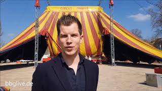 Circus Probst gastiert vom 19 bis 22 April auf dem Töpferwiese in Bernburg [upl. by Kathy]