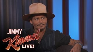 Johnny Depp Reveals Why He Wont Teach His Son to Drive [upl. by Asela]