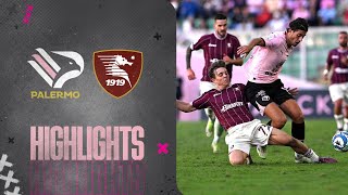 PalermoSalernitana 01 HIGHLIGHTS 8ª giornata Serie B 2425 [upl. by Ahsiekin]