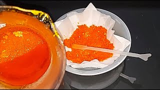 Making Potassium Dichromate K2Cr2O7 [upl. by Hildegard660]