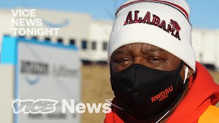 Inside the Fight to Unionize an Amazon Facility in Alabama [upl. by Eirojram]