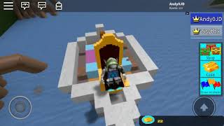 Roblox Bootsbau und schatzsuche krasses Boot teil1 [upl. by Barolet159]