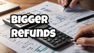 Maximize Your Tax Refund Get MORE Money Back [upl. by Adnof817]