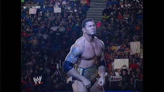 Batista Entrance as World Heavyweight Champion  WWE SmackDown 03092007 [upl. by Egiarc]