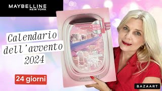 Maybelline  24 DAYS Calendario dellavvento 2024 [upl. by Gebelein582]