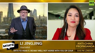 A talk on Xinjiang amp the Wests antiChina propaganda with George Galloway amp Li Jingjing [upl. by Miranda]