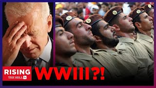 Israel DRAGGING US Into WWIII Biden Says He WOULD Join IDF WAR Against Hezbollah Report [upl. by Manard255]