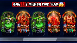 S7 Update Highest Pwr Team In NBA 2k Mobile Ever [upl. by Ardnahs]