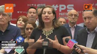 Partido Socialista presenta a sus candidatos para las próximas elecciones municipales en la RM [upl. by Sebastian]