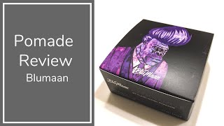 The Best Blumaan Product  Blumaan Fifth Sample Pomade Review [upl. by Nauq153]