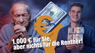 1000 Euro Prämie für Bürgergeld – Doch für Rentner ist kein Geld da Wie kann das sein [upl. by Faustena849]