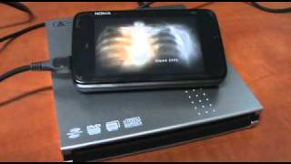 N900 playing DVDs with hostmode [upl. by Joao]