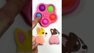 Great Corgi Satisfying Fidget Work trend squishy frog satisfying fidgets asmr funny shorts [upl. by Serles553]