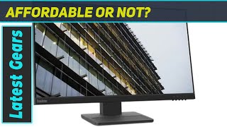 Lenovo ThinkVision E2420 238quot Full HD WLED LCD Monitor Review [upl. by Eenel]