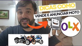 DICAS COM ANUNCIAR E VENDER MOTOS NA OLX [upl. by Einegue]