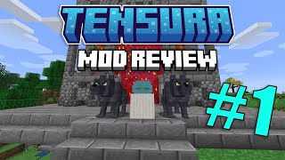 Adding TENSURA to MINECRAFT Tensura Mod Review  Part 1  Materials Tools and Weapons [upl. by Kali]