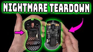 OMG WHAT HAVE YOU CREATED Steelseries Aerox 5 Wireless Mouse  Teardown [upl. by Rolecnahc677]