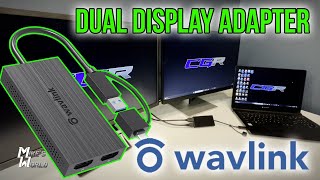 Wavlink Dual 4K HDMI Display Adapter REVIEW [upl. by Nakasuji]