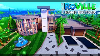 🏡 TropicalHouse  Best Of RoVille  Home Edition With House Code  RoVille Tours [upl. by Epoh]