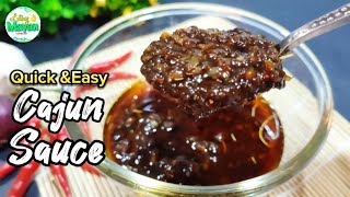 Super easy CAJUN SAUCE RECIPE  HOW I MAKE MY SPICY CAJUN SAUCE cajunsauce easy LutongMayan [upl. by Bonny]