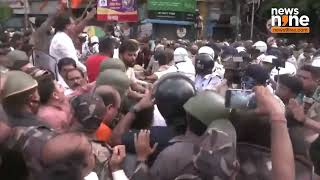 Union Minister Sukanta Majumdar and BJP Workers Stage Protest Over Kolkata RapeMurder Case  News9 [upl. by Bronnie]