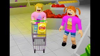 Roblox Molly and Daisy Grocery Shopping [upl. by Jona]