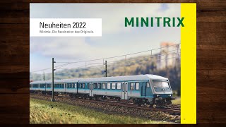 Minitrix Neuheiten 2022 – Modellbahn Modelleisenbahn Katalog N [upl. by Atiragram411]