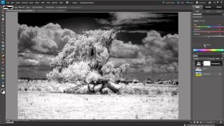 Infrared IR Photography Photoshop Video Tutorial How to Guide [upl. by Colb]