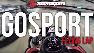 Flying Lap  TeamSport Karting Gosport [upl. by Janeczka]