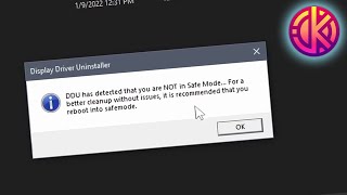 How to use DDU Display Driver Uninstaller for NVIDIA GPU [upl. by Elbag371]