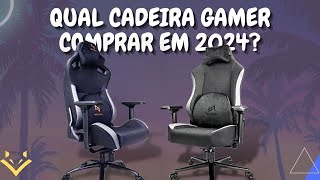 TOP 5 âœ… MELHORES CADEIRAS GAMER CUSTO BENEFÃCIO para COMPRAR em 2024 SOMENTE AS MELHORES [upl. by Rolyt227]