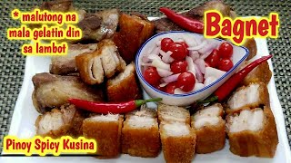 How we make Bagnet  Crispy Pork Belly  Pinoy Style [upl. by Sihtam]