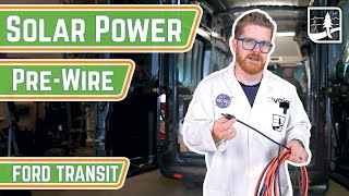 Solar Wiring  How to WIRE your VANs Solar Power [upl. by Suzzy]