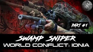 Airsoft Sniper World Conflict  Swamp Sniper [upl. by Aicirtac58]