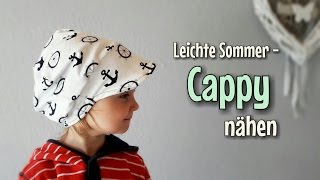 Cappy  Nähanleitung  Für Anfänger  OHNE Schnittmuster  Nähtinchen [upl. by Darcia174]