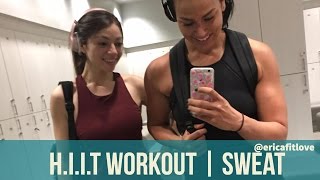 HIIT Workout  Sweat  Gym Workout [upl. by Madelena]