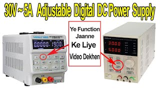 30V 5A DC Power Supply Adjustable Digital Program With Memory System Call WhatsApp 9830633133 [upl. by Brunhild250]