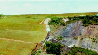 TALUDE CAINDO BARRAGEM CSN CIDADE DE CONGONHAS MINAS GERAIS BRASIL [upl. by Ghassan810]