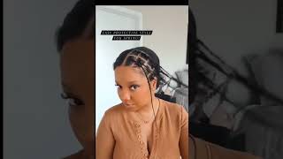 Easy Protective Hairstyle For The Summer ❤️ [upl. by Selima]