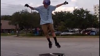 Longboarding FreeRide Tricks Turner Tenney [upl. by Neivad99]