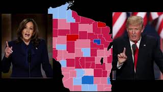 Wisconsin Polling Shift Analysis Harris v Trump Oct 10 Update [upl. by Nnaynaffit]