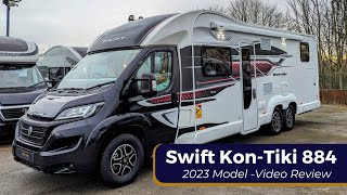 Swift KonTiki 884  LUXURY Motorhome UK  Video Review [upl. by Iene]